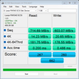 Lexar Play Pro: Taxas de transferência