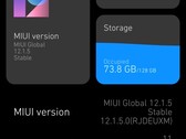 MIUI 12.1.5 sobre detalhes do Xiaomi Mi 10T Pro Atualização de abril de 2021 (Fonte: Própria)