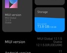 MIUI 12.1.5 sobre detalhes do Xiaomi Mi 10T Pro Atualização de abril de 2021 (Fonte: Própria)