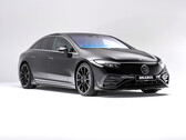 Um novo kit de afinação dá ao Mercedes EQS um visual mais atlético e um alcance mais longo em velocidades mais altas (Imagem: Brabus)