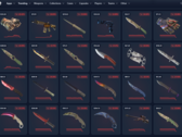 Uma captura de tela do site de rastreamento de preços do CS2, Price Empire (fonte da imagem: Price Empire)