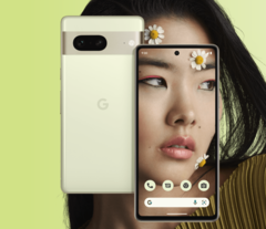 O Pixel 7 tem um display ligeiramente menor do que seu predecessor. (Fonte da imagem: Google)