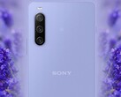 O Sony Xperia 10 IV foi lançado em uma gama de cores que incluía preto, branco, menta e lavanda. (Fonte da imagem: Sony - editado)