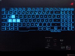 Asus TUF Gaming A15 - Backlight