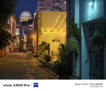 Vivo X300 Pro: Amostra de fotos