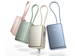 O Xiaomi 3-in-1 Power Bank 5000 33W foi lançado na China. (Fonte da imagem: Xiaomi)