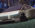 O Cybertruck está chegando ao Rocket League e ao Fortnite (Fonte da imagem: Rocket League/X)