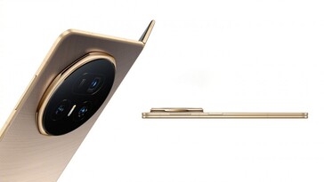 O Honor Magic V5 em Dawn Gold não é o dobrável mais fino do mercado, mas a versão Ivory White é.