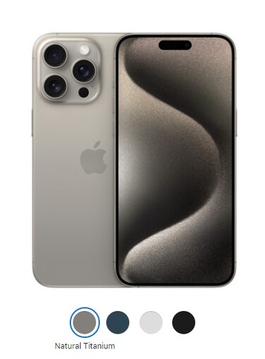 iPhone 15 Pro Max. (Fonte da imagem: Apple)