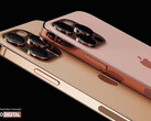 Pensa-se que a série iPhone 13 Pro esteja chegando em quatro cores, incluindo ouro e bronze. (Fonte de imagem: LetsGoDigital) 