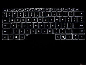 Iluminação do teclado