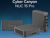 Os novos minicomputadores NUC 15 Pro Cyber podem ser configurados com vários processadores (Fonte da imagem: Simply NUC)
