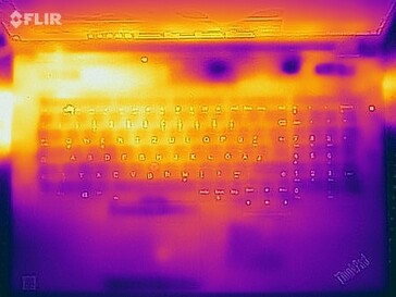 Teste de estresse de temperatura da superfície (topo)