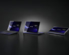 Vaio T Kachi-iro Special Edition exibido em três posições com seu design multi-flip