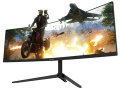 O ViewSonic combina um painel VA rápido e de alta resolução com muitas portas. (Fonte da imagem: ViewSonic)