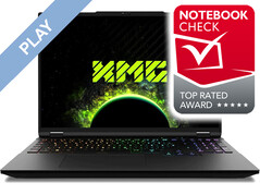 XMG Fusion 16 Meados de 2025 (87,5 %)