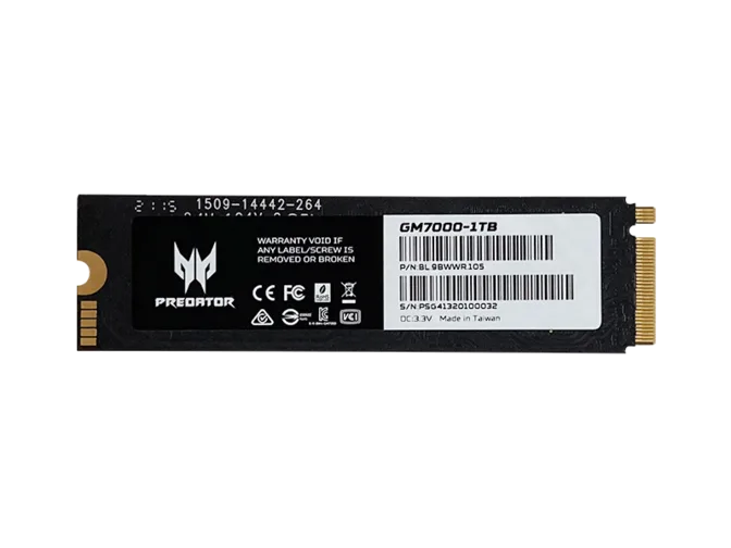 Acer Predator GM7000 2TB PCIe4 NVMe SSD Benchmarked