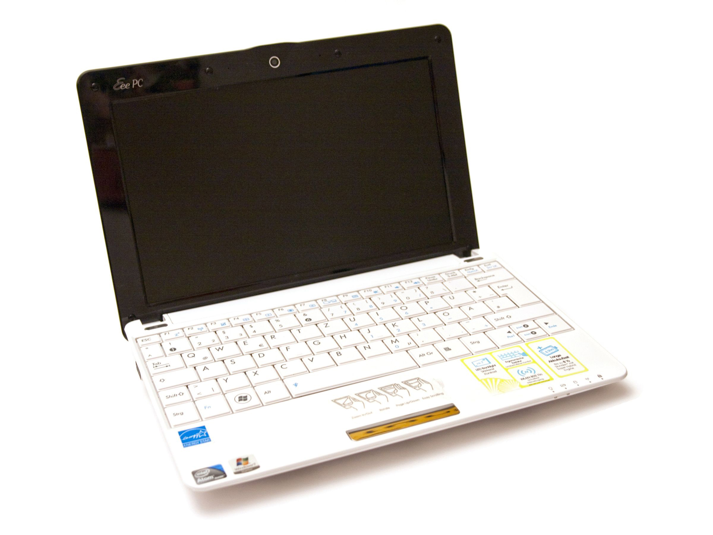 Asus Eee PC 1005HAM Win7 Notebookcheck.info