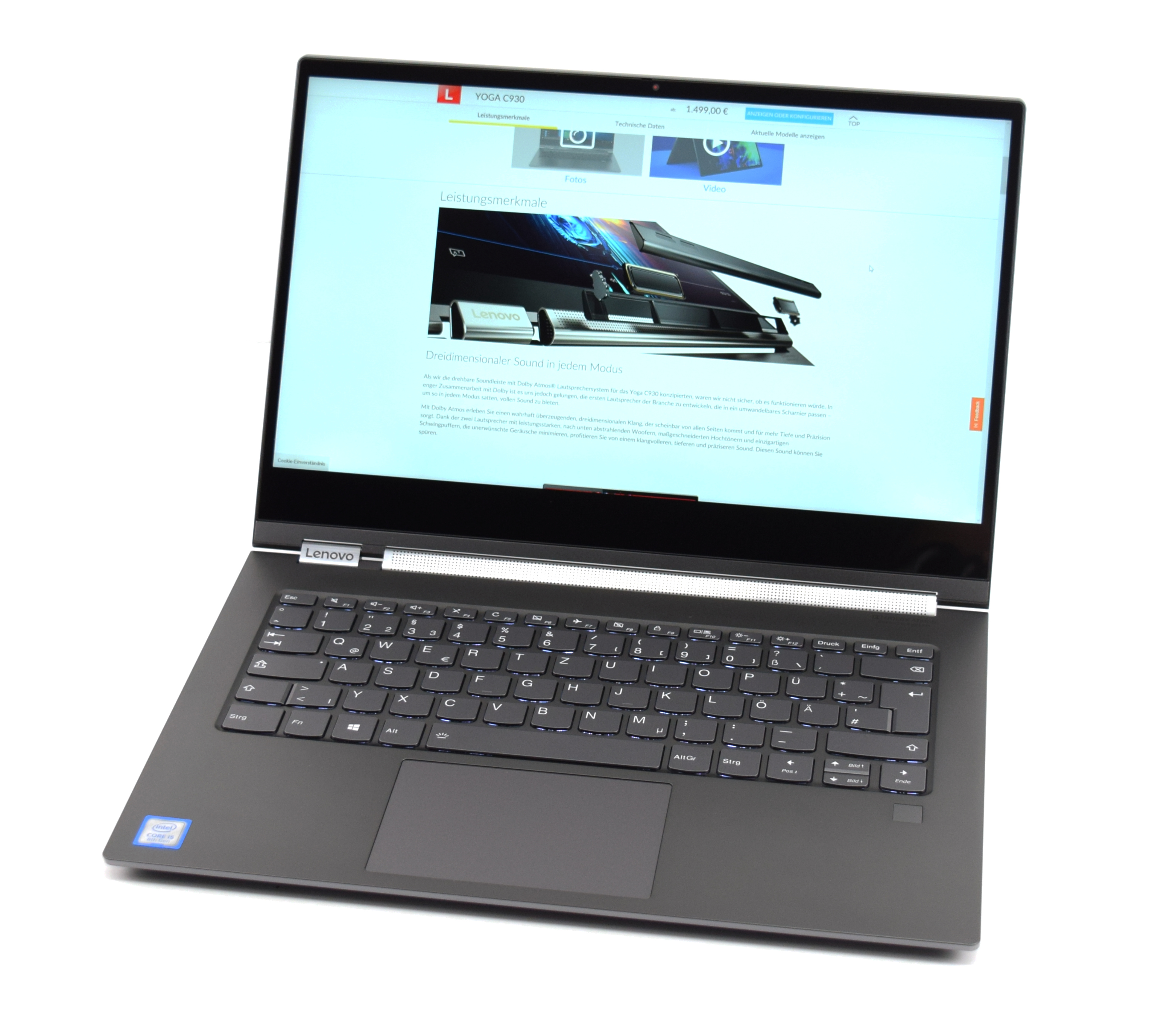 ★★★ Lenovo Yoga Book C930 LTE Core i5 2019 Lenovo Yoga Book C930 2-em-1 10.8